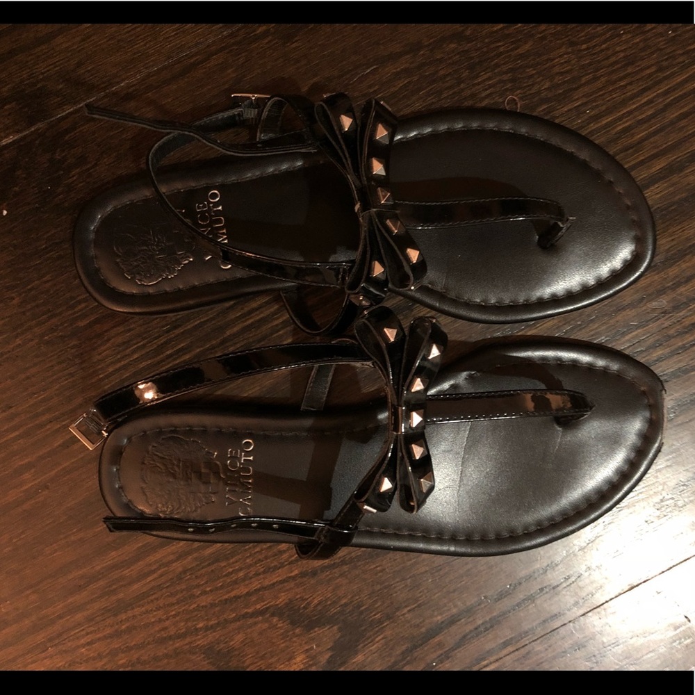 On hold!!! Vince Camuto Black Sandals size 7.5